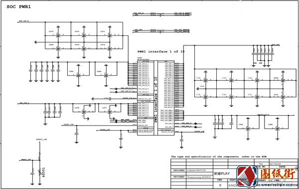 华为Honor荣耀Play手机电路原理图纸