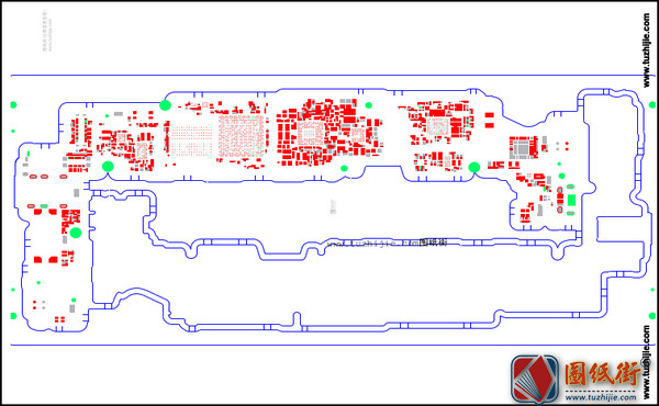 荣耀4X TL00(TL10) VER.D位号图 焊点图