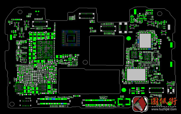 华为Mate20Pro手机点位图PCB