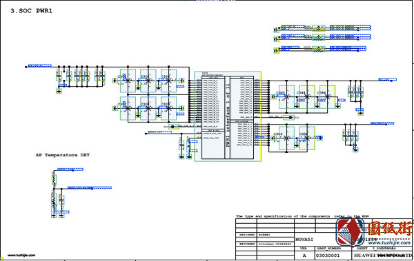 Huawei Nova5i HL6SENEM华为手机电路原理图纸