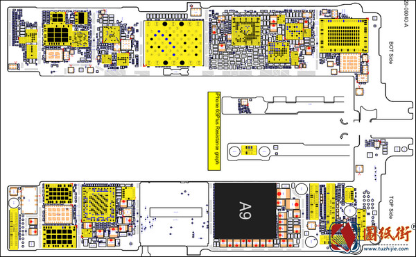 iPhone 6SP 820-00040-A对地阻值图