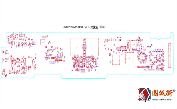 iPad3 820-2996-11位号图位置图 0908