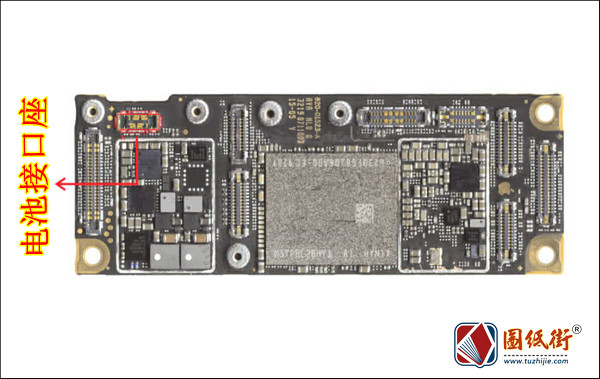 iPhone 11电池接口座阻值图-手机维修资料下载