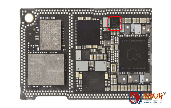 iPhone11系统电源升压IC对地阻值