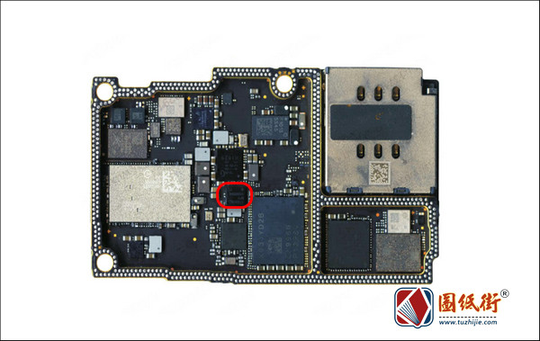 iPhone11Pro副SIM卡控制管对地阻值-手机维修资料下载