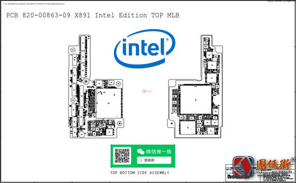 iPhoneX Intel版820-00863-09_820-00869-06位号图