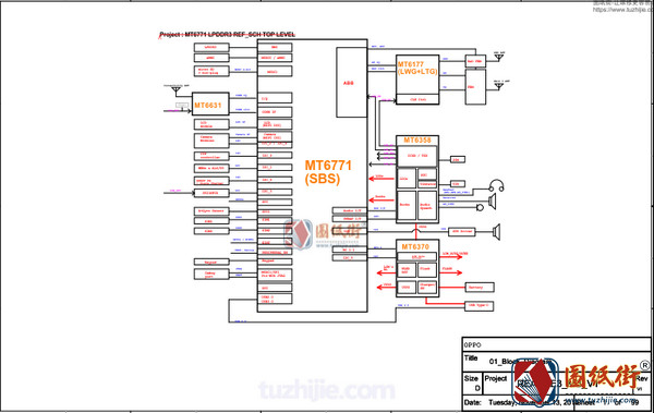 OPPO REALME3手机电路原理图纸