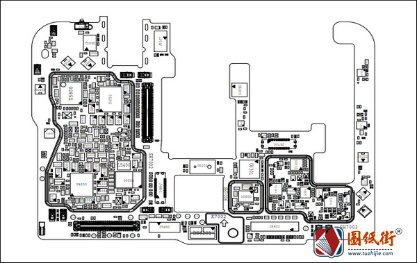 小米维修资料-红米K20pro维修图纸-电路原理图+位号图