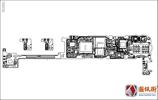 小米10pro手机维修图纸-电路原理图+位号图