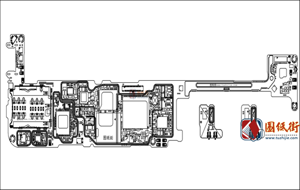 小米手机图纸Xiaomi Mi 10s(thyme)电路原理图+位号图