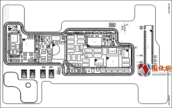 小米手机图纸Xiaomi Mi 10s(thyme)电路原理图+位号图