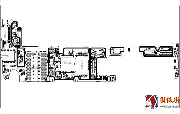 小米手机维修图纸Mi Note 10/CC9 Pro电路原理图+位号图