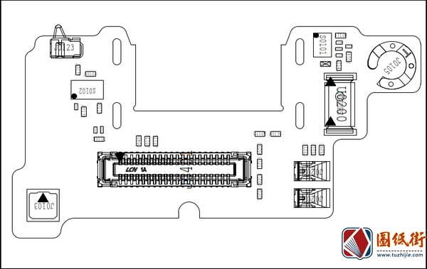 小米手机维修图纸红米Redmi K40 Pro (haydn)电路原理图+位号图