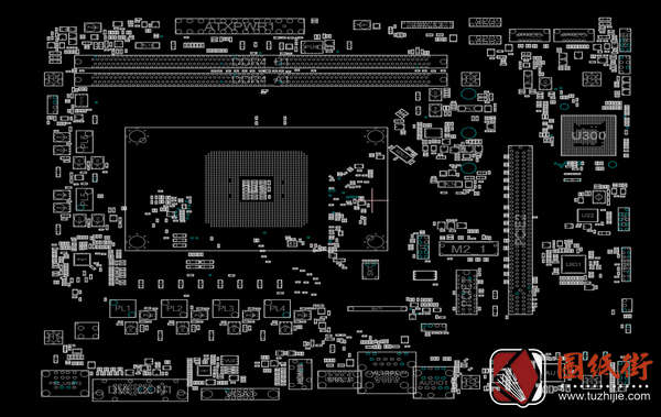 AsRock A320M-HDV R3 Rev.3.01华擎主板点位图