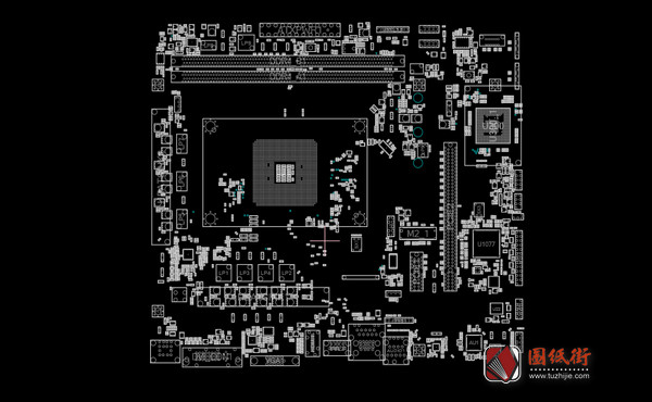 ASRock A320M-HDV Rev 1.04华擎主板点位图
