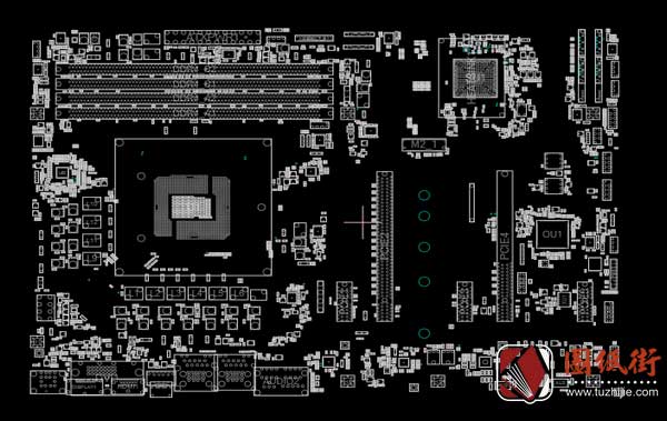 ASRock Fatal1ty B150 Gaming K4_Hyper Rev.1.06华擎主板点位图