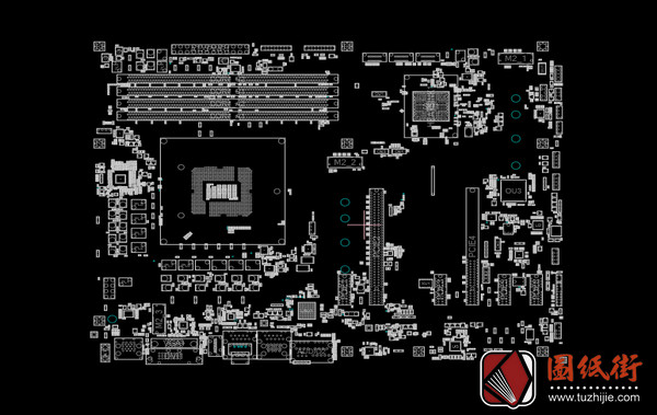 ASROCK H270 PERFORMANCE REV 1.02 华擎主板点位图