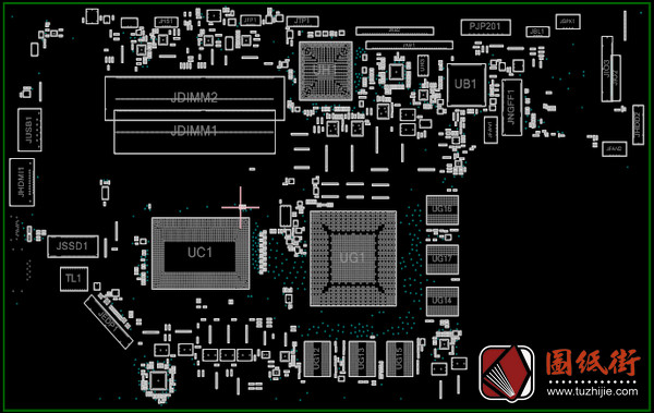 Acer Helios 300 G3-571 C5PRH LA-E921P REV 1A掠夺者笔记本点位图