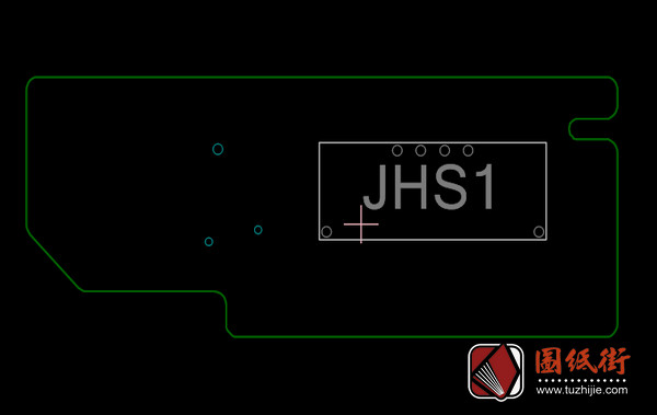 Hall sensor board LSE921P-R1A点位图.brd