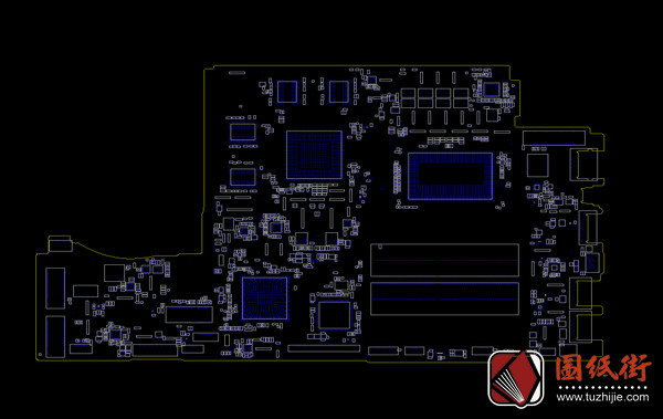 LA-H501P宏基笔记本点位图 主板+小板 BRD+CAD