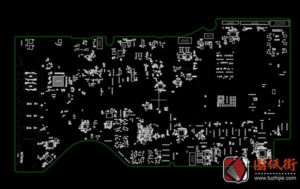 Apple iMac A1418 2017 820-00597-05 J134DVT苹果电脑主板点位图
