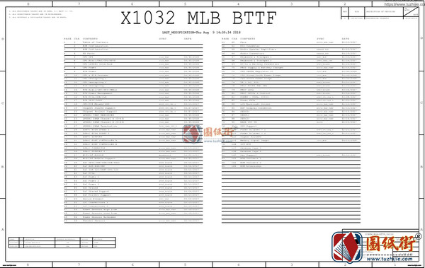 Apple A1932 X1032 820-01521-02 051-04039苹果笔记本图纸