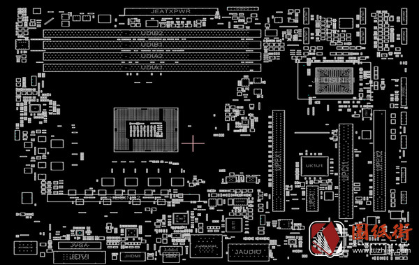 Asus B150M-PLUS D3 (80-MB0M80-A01)华硕主板点位图