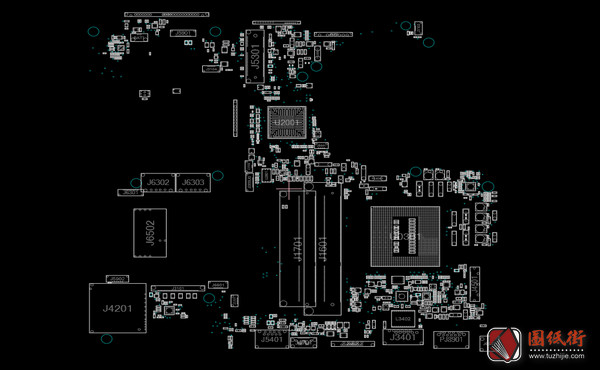 Asus B451JA Rev1.1 2.0华硕笔记本点位图