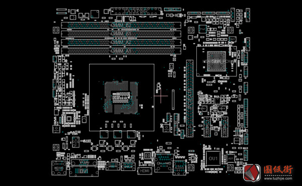 ASUS B85-G Rev.2.01华硕点位图