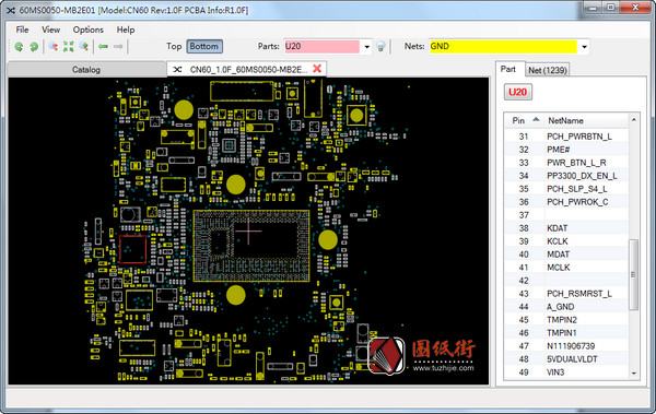 Asus CN60 Rev1.0F华硕mini机点位图