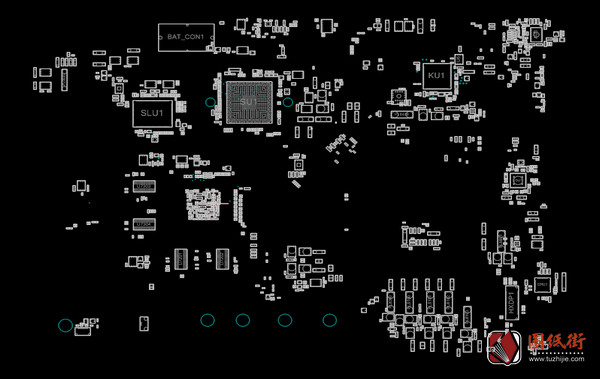 Asus EeeTop PC ET2700I系列主板点位图