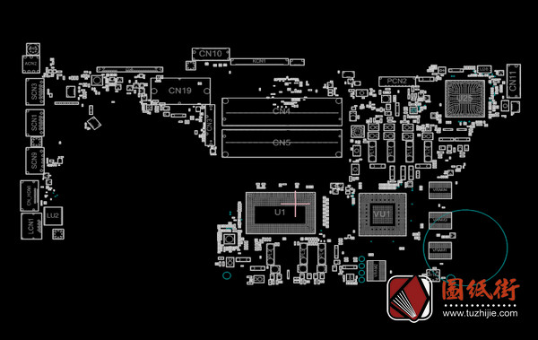 ASUS FX504GE Quanta BKL DABKLMB1AA0 DABKLGMB8D0 Rev 1.0华硕笔记本点位图