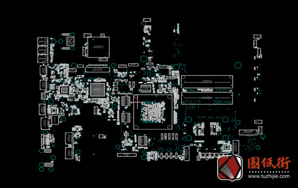 ASUS G751JY Rev 2.0华硕笔记本点位图