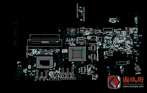 Asus G751JL Rev 2.0华硕笔记本主板点位图