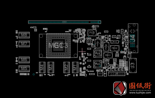 Asus GT740-4GD3 DP (60PA06I0-VG0A01) REV 1.01华硕显卡点位图
