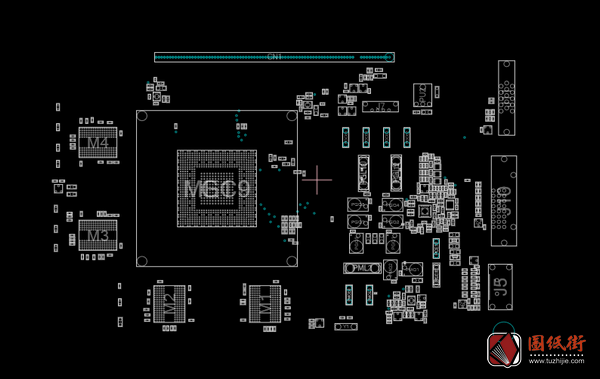 GTX 750 Ti C2010MP REV 1.00 BoardView点位图.fz