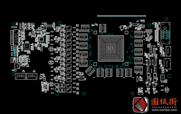 Asus ROG Matrix R9 290X Platinum Rev 1.00X显卡点位图