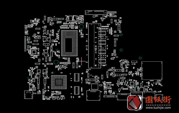 Asus X541UVK REV 2.0华硕笔记本点位图