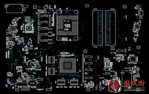 Asus Zen AiO Pro Z240IC Rev1.4 (60PT01E0-MB9B04)主板点位图