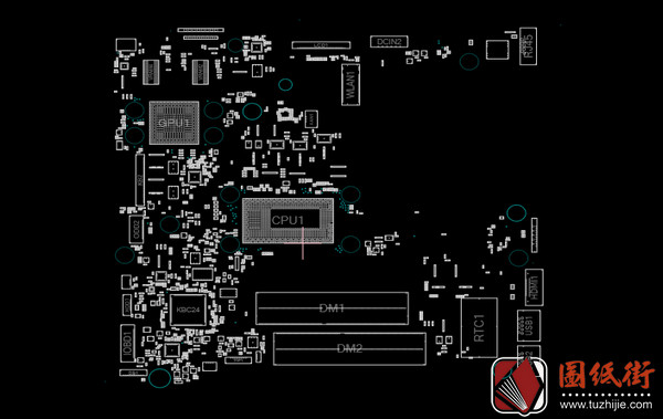 Dell Inspiron 15 3467 3567 3568 15341-SD戴尔笔记本点位图CAD+PDF