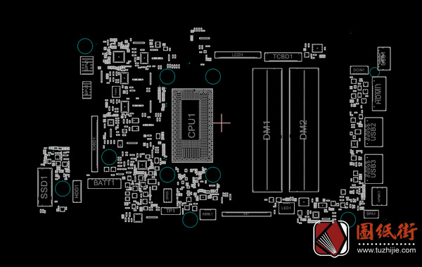 Dell 5379 5579 7773 16888-1 Starlord ROR-L REV A00戴尔笔记本点位图