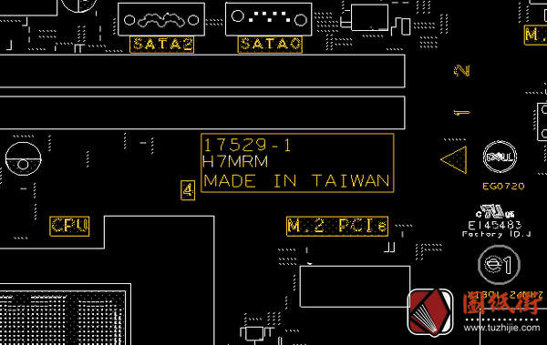 Dell 3670 gambit mlk mt 17529-1戴尔笔记本点位图BRD+PDF