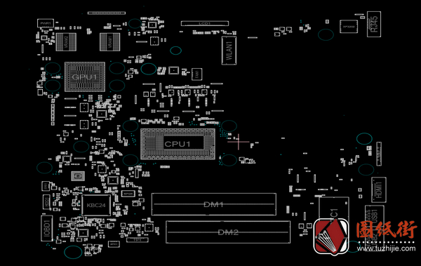 Dell Inspiron 3473/3573/3572 vegas_turis 17831-1戴尔笔记本点位图CAD+PDF