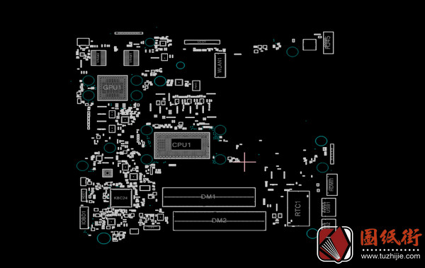 Dell 14-3478 Vegas SKLKBL-U 17841-1 Rev A00笔记本点位图