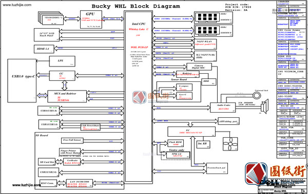 Dell 5480 Wistron Bucky_WHL 17859-1 REV: X01 戴尔笔记本图纸