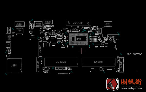 Dell E7240 VAZ50 LA-9431P REV1.0戴尔笔记本点位图