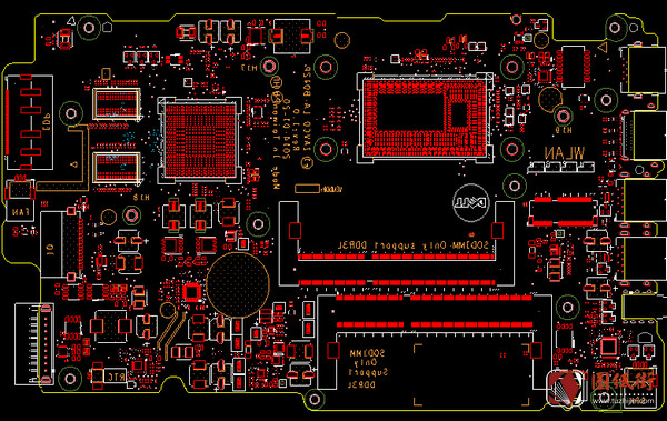 Dell 15 5000 5547 ZAVC0 LA-B012P Rev 1.0戴尔笔记本点位图