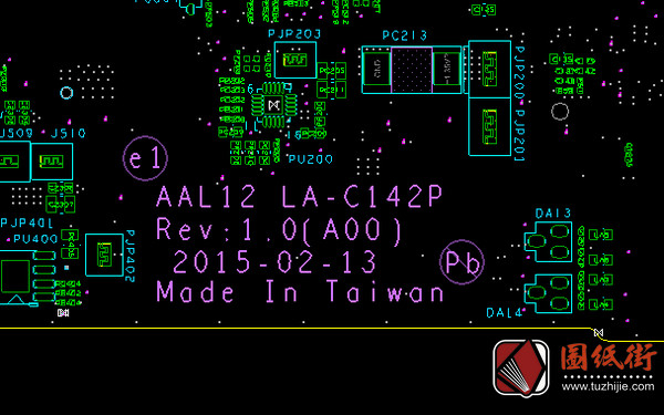Dell AAL12 LA-C142P戴尔笔记本点位图