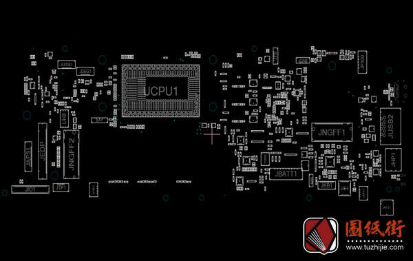 DELL XPS 13 9350 AAZ80 LA-C881P REV 1.0戴尔笔记本点位图BRD+CAD