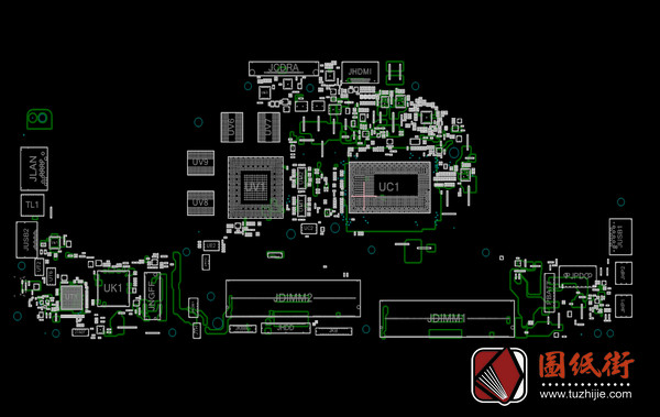 Dell Alienware 13 R2 LA-C901P rev 1.0 (A00) 外星人笔记本点位图